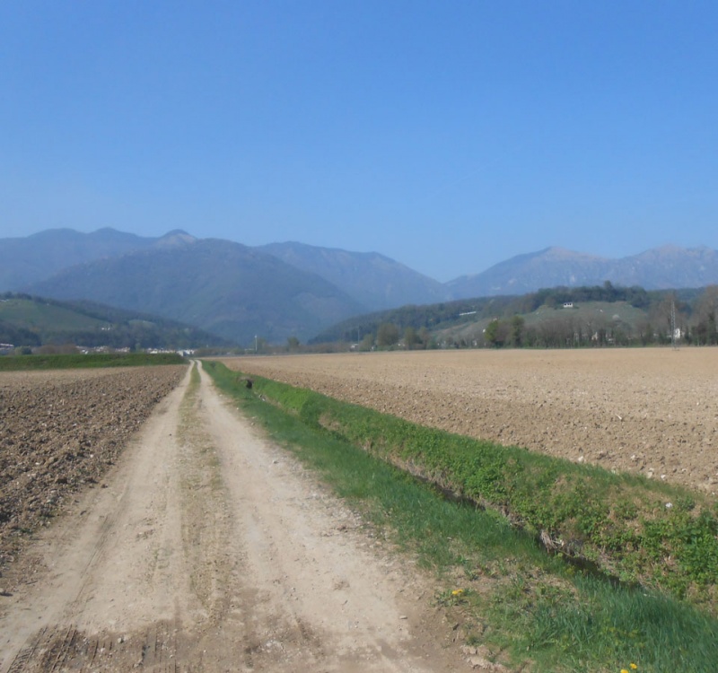 strada di passaggio della proprietà follina colli prosecco superiore