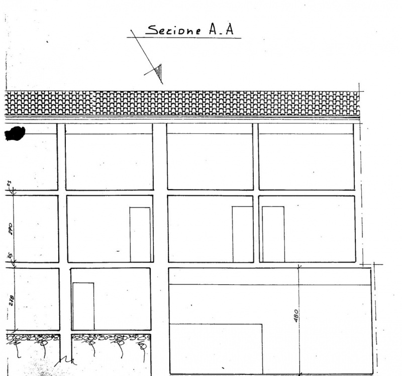 sezione del casale di Odalengo Piccolo 